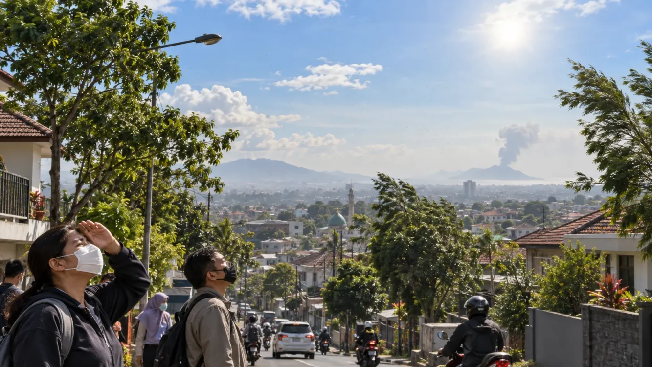 Erupsi Anak Krakatau Belum Berhenti, Ini Sebaran Abu dan Kondisi Cuaca Hari Ini