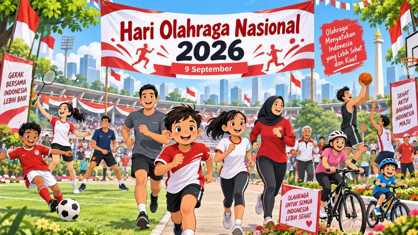 Hari Olahraga Nasional 2026 Diperingati 9 September, Ini Sejarah Lengkap Haornas