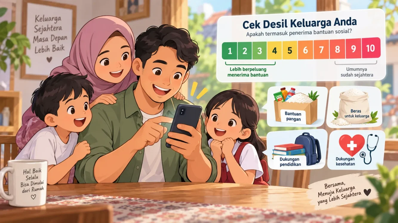 NIK Masuk Desil Berapa Begini Cara Cek BLT Kesra dan Bansos September 2026