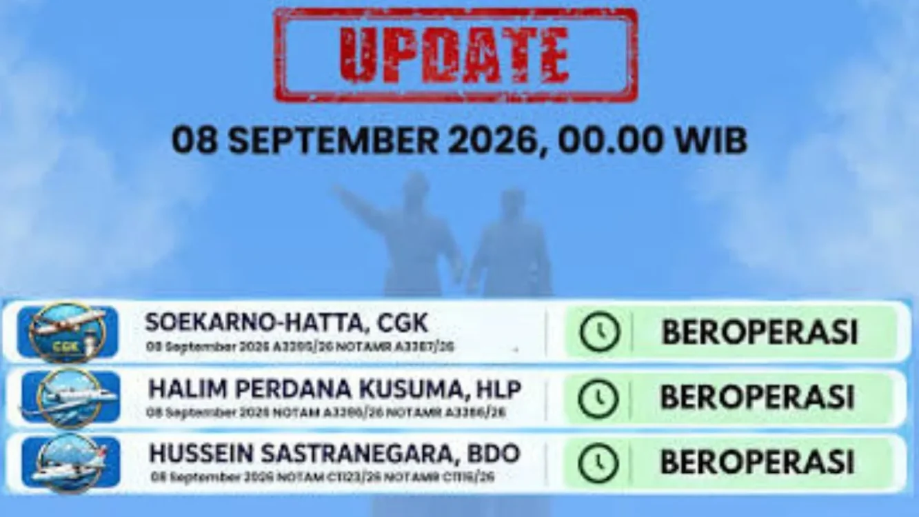 Operasional dipulihkan bertahap