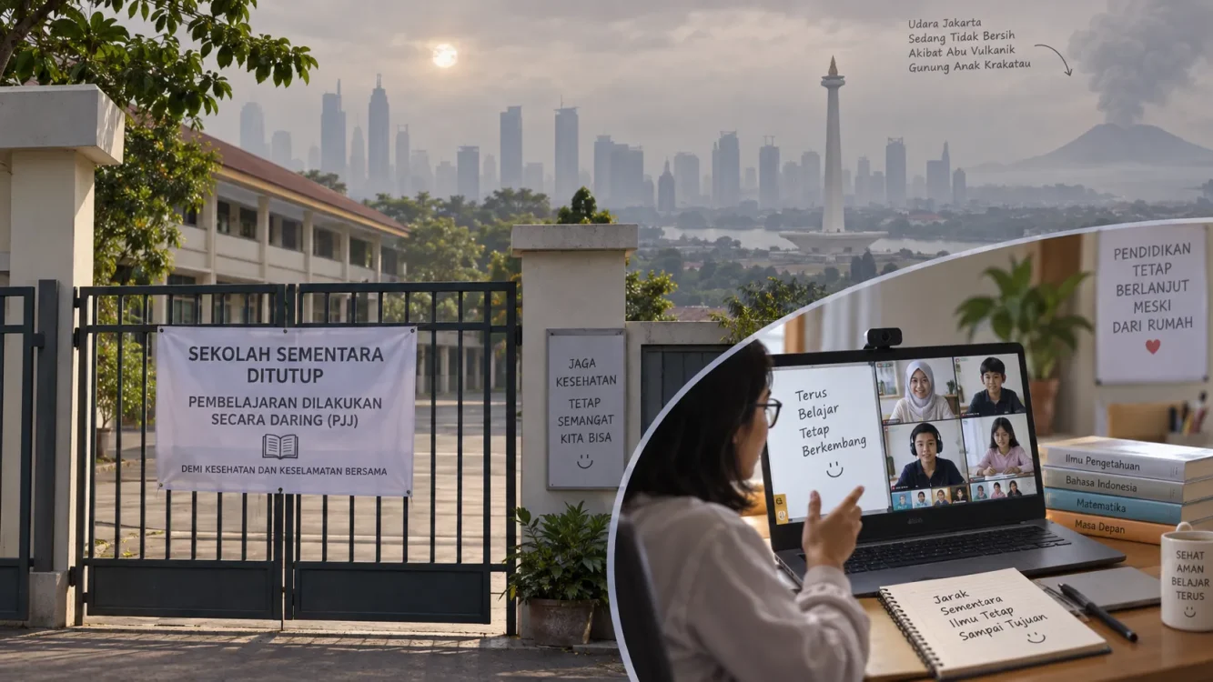 PJJ Berlaku untuk PAUD hingga SMA-SMK di Jakarta, Ini Penjelasan Disdik DKI