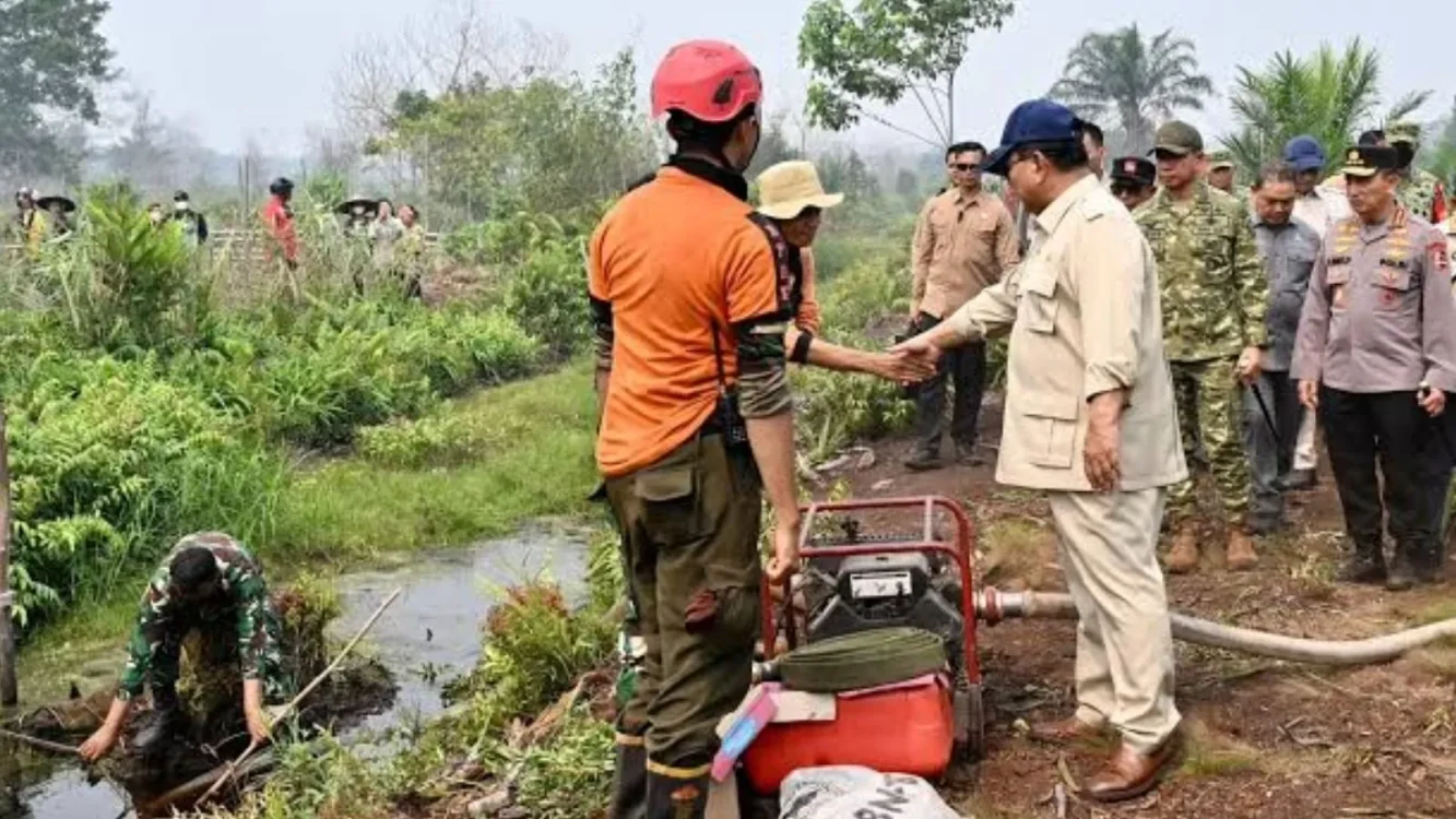 Prabowo Perintahkan Pemerintah Perkuat Mitigasi Karhutla