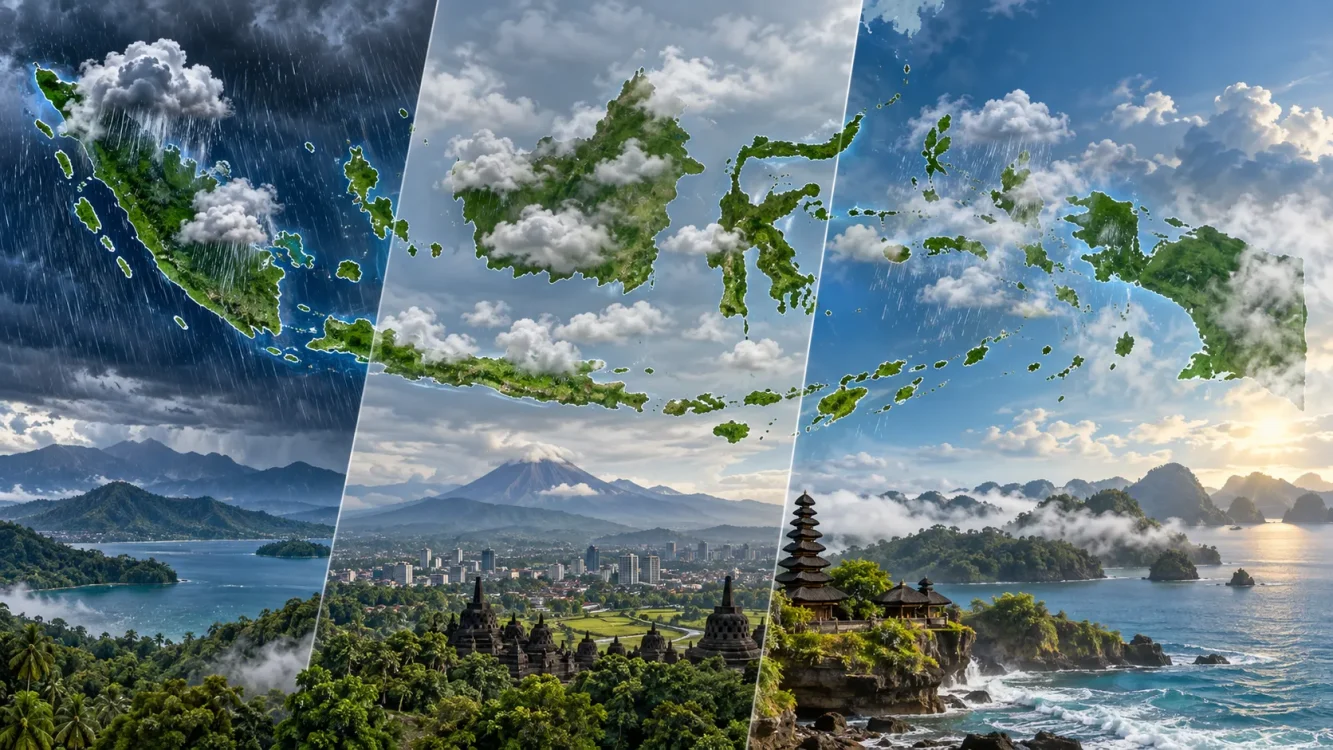 Prakiraan Cuaca Besok di Jawa 7 September 2026 Jakarta hingga Surabaya Cerah Berawan sampai Berawan Tebal