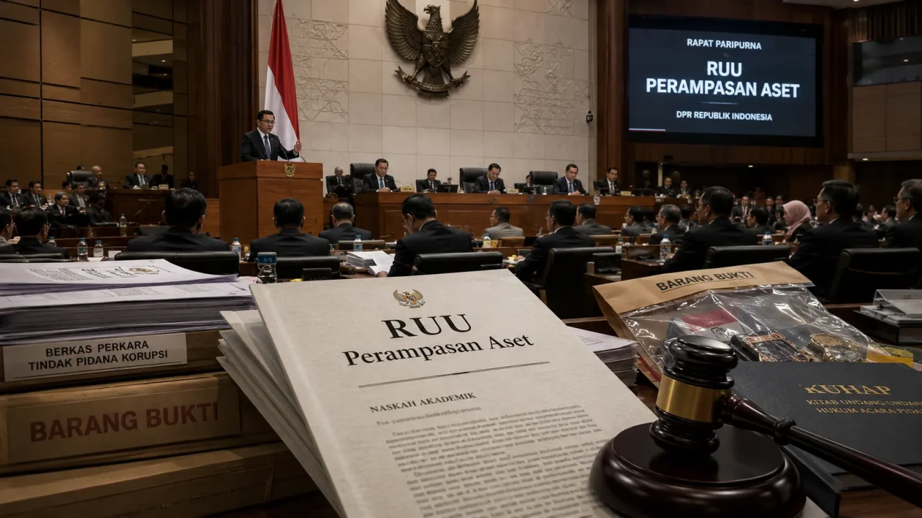 RUU Perampasan Aset Belum Disahkan, DPR Bahas Judi Online dan Perlindungan Hak Warga
