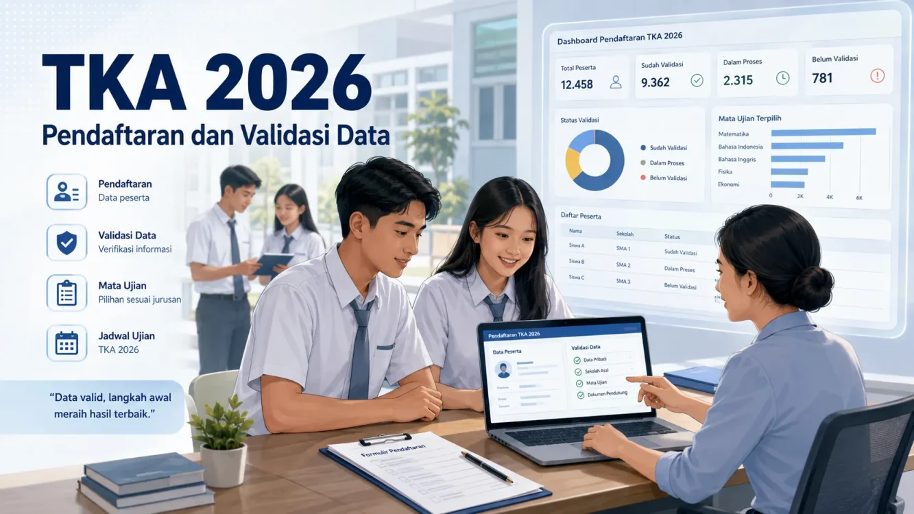 TKA 2026 Diikuti 3,55 Juta Siswa, Cek Jadwal dan Aturan Terbarunya