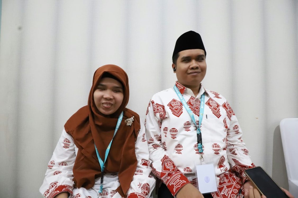 : Alhamuddin dan Nindi, kakak-adik dari Lombok Tengah yang tumbuh bersama Al-Qur’an. (Foto: Humas Kemenag)
