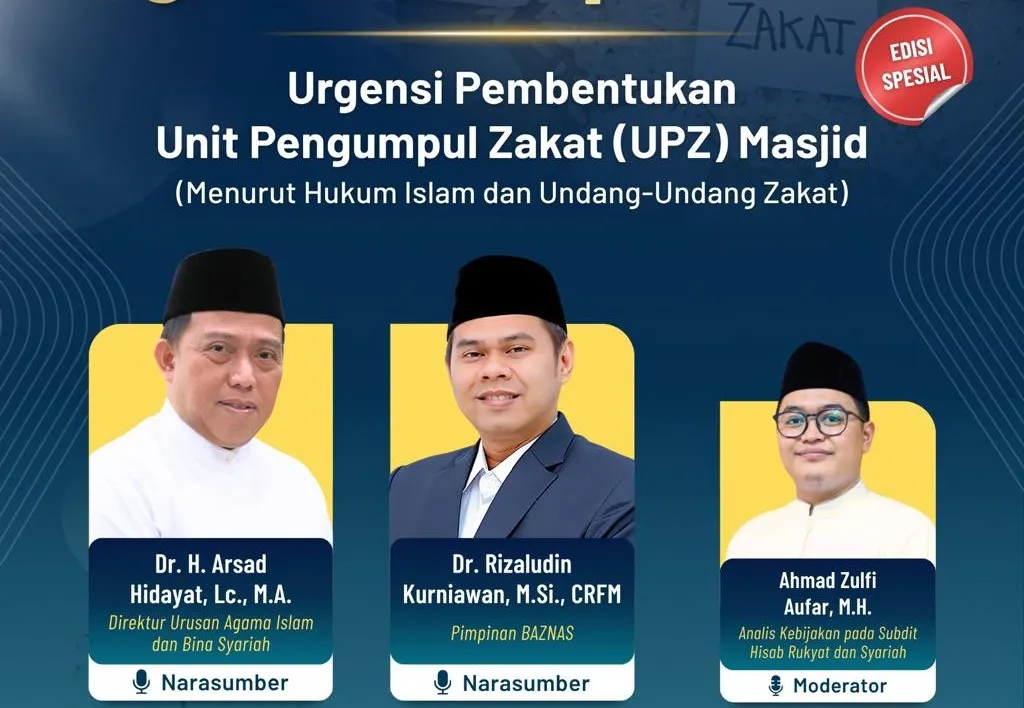 Amil Pengelola Zakat Mendapat Mandat dari Negara
