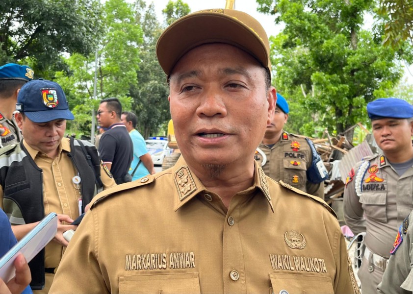 : Wakil Wali kota Pekanbaru, Markarius Anwar.