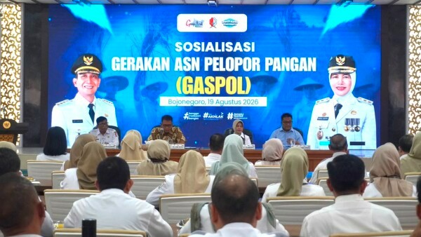 : Pemerintah Kabupaten (Pemkab) Bojonegoro luncurkan gerakan ASN Peduli Pangan. Foto : Pemkab Bojonegoro