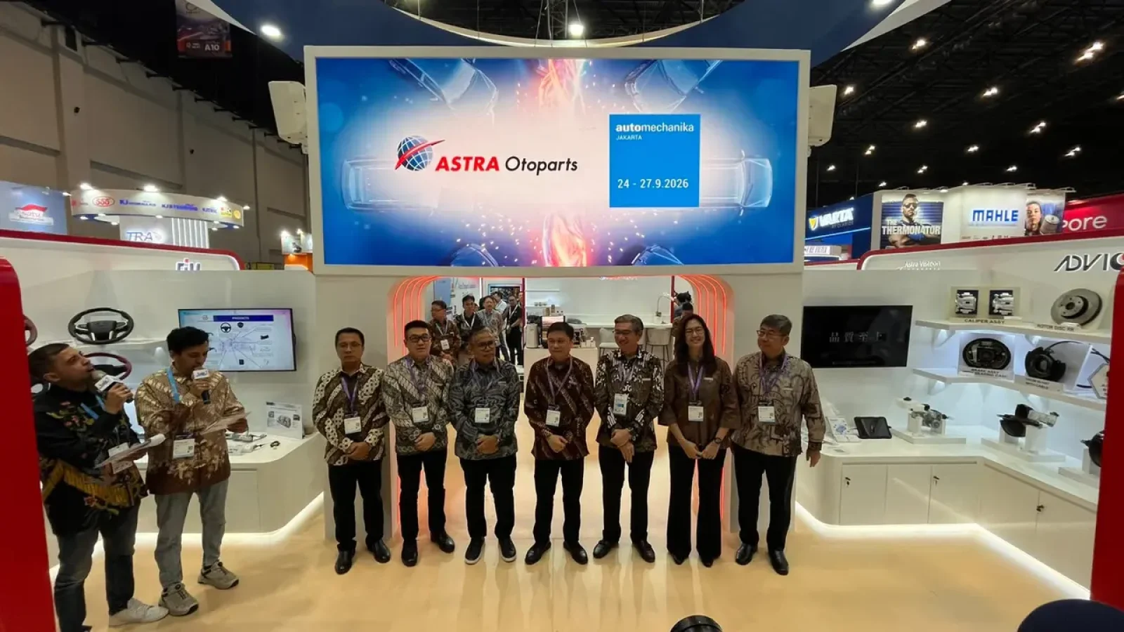 Astra Otoparts Bawa Ekosistem Otomotif Terintegrasi di Automechanika Jakarta 2026