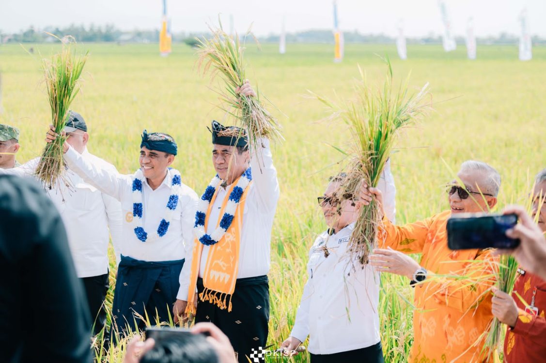 : Kunjungan Kerja Menteri Pertanian RI Desa Tirta Sari Kecamatan Toili