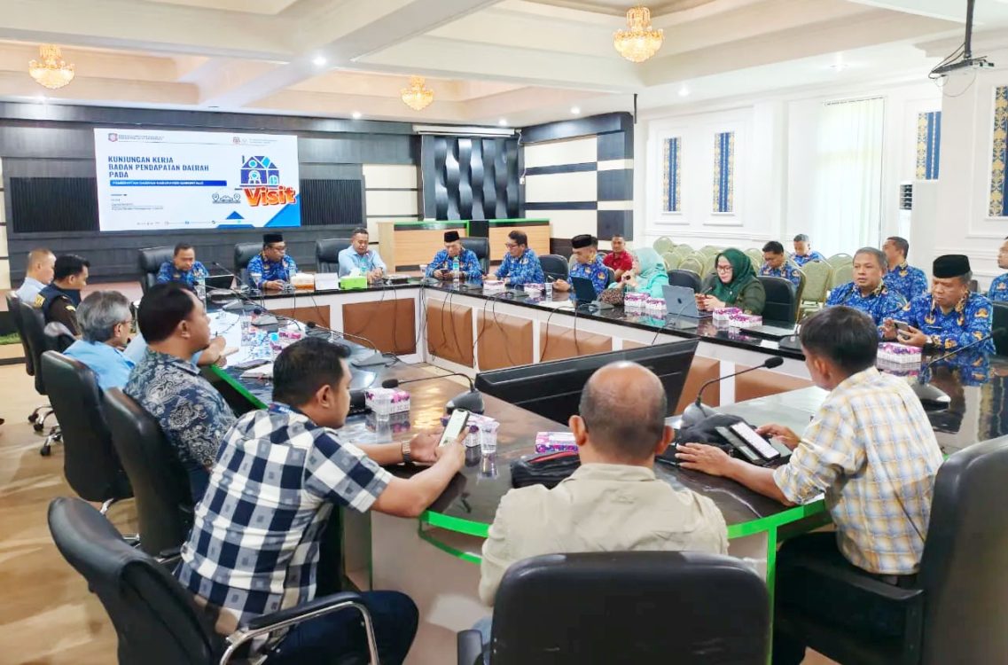 : Bapenda Provinsi Gorontalo melakukan koordinasi, pendataan, dan verifikasi potensi Pendapatan Asli Daerah (PAD) di Kabupaten Gorontalo. (foto PPID)
