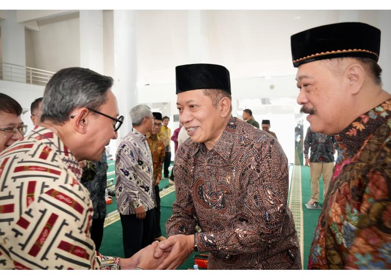 : IKA Unpad terus mengonsolidasikan kekuatannya melalui serangkaian program strategis guna mendorong almamaternya menembus peringkat 300 besar dunia dan lima besar universitas terbaik di Indonesia, Rabu (23/9/2026). FOTO dok. Humas Kementerian Koperasi