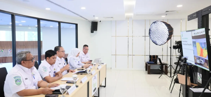 : Konferensi Pers Pemutakhiran Pascagempa Flores M7,7 di Gedung MHEWS BMKG, Jakarta, Selasa (15/9/2026).