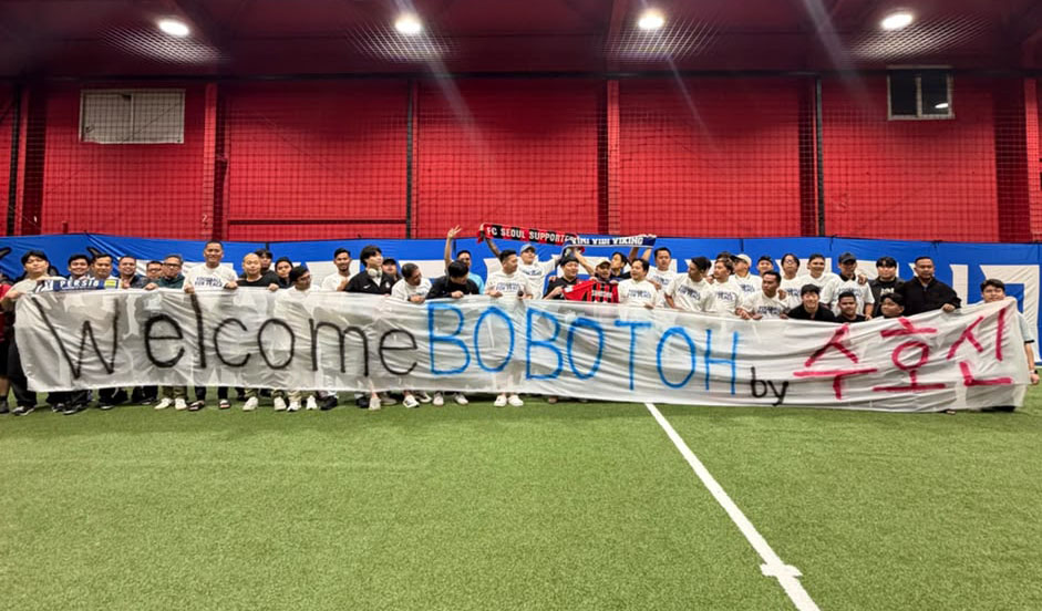 Bobotoh Dan Pendukung Fc Seoul Jalin Persahabatan