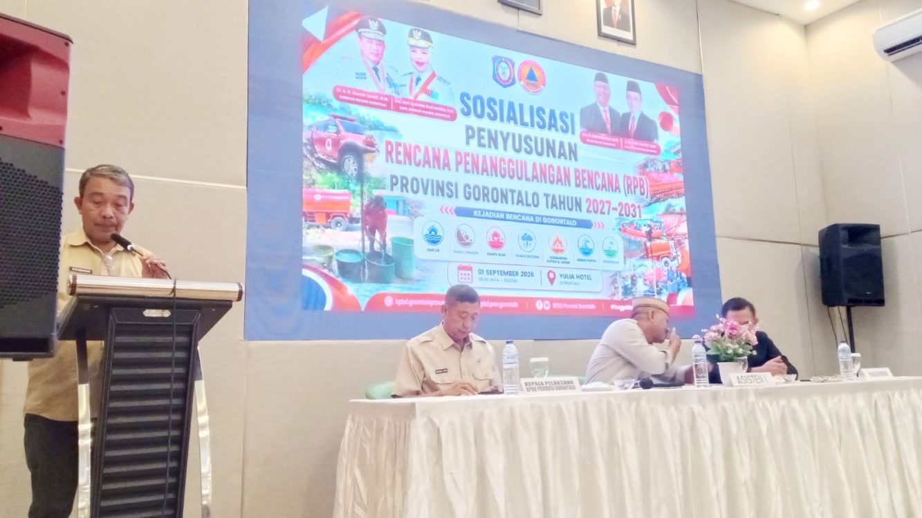 : Sosialisasi penyusunan Rencana Penanggulangan Bencana (RPB). (foto PPID)