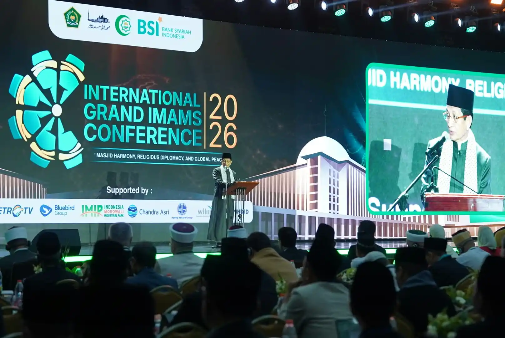 Buka IGIC 2026, Menag Tegaskan Peran Imam Sebagai Duta Perdamaian Dunia