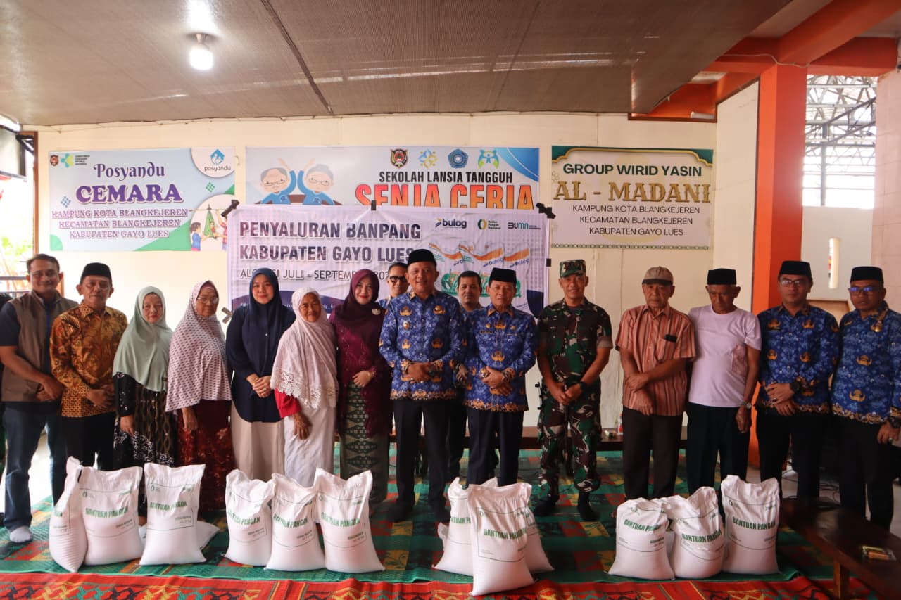 : Perum Bulog Cabang Kutacane Salurkan Bantuan Pangan Alokasi Juli-September 2026 di Gayo Lues. (Foto:Diskominfo/GL)