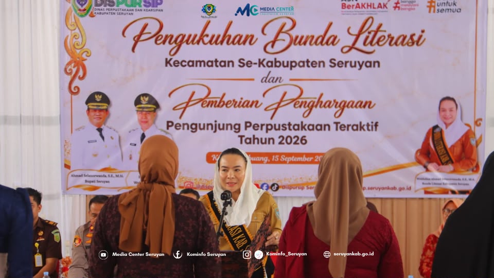 : Pengukuhan Bunda Literasi Kecamatan se-Kabupaten Seruyan