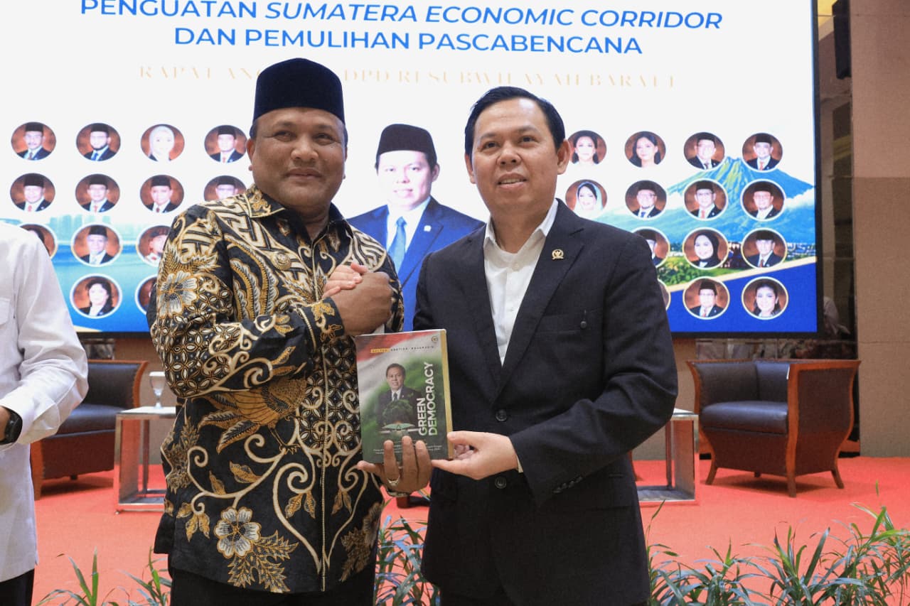 : Bupati Bireuen, Mukhlis, menyampaikan, kondisi tersebut dalam Diskusi Strategis Kewilayahan Pulau Sumatera bersama Anggota Dewan Perwakilan Rakyat Daerah (DPD) RI Subwilayah Sumatera I di Hotel Wyndham Panbil, Batam, Kepulauan Riau, Jumat (11/9/2026). - Foto: Mc.Bireuen