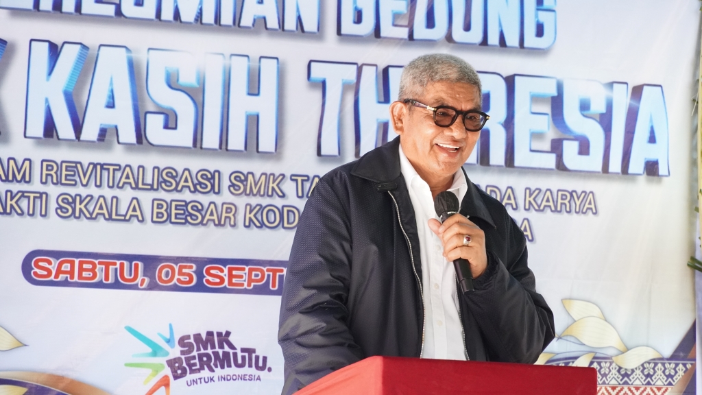 : SMK Kasih Theresia Bombai Diresmikan, Bupati Malra: SDM Adalah Aset yang Harus Dijaga. Foto:Harry