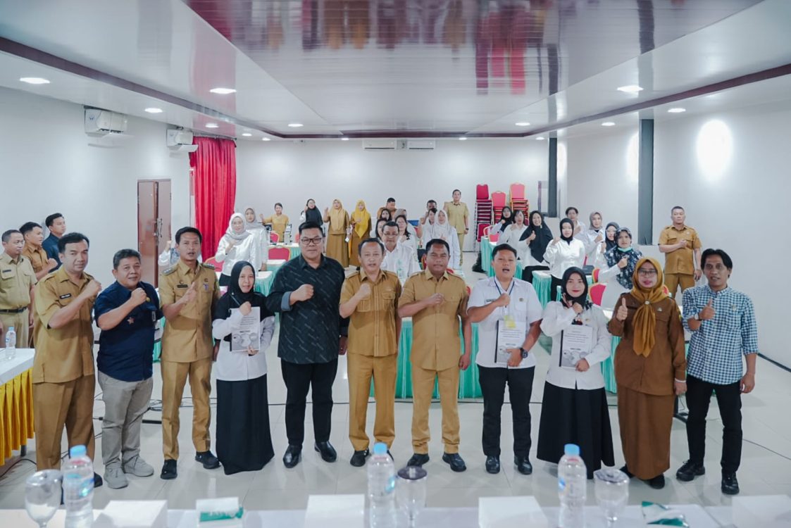 : Bupati Serdang Bedagai (Sergai) Darma Wijaya membuka Pelatihan Penyegaran Mikroskopis Malaria bagi Petugas Ahli Teknologi Laboratorium Medik (ATLM) di Hotel Amanda Tebing Tinggi, Senin (28/9/2026)/ MC Sergai.