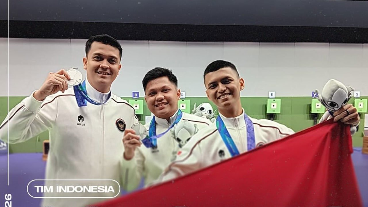 Cabor Menembak Kembali Tambah Medali Perak Tim Indonesia