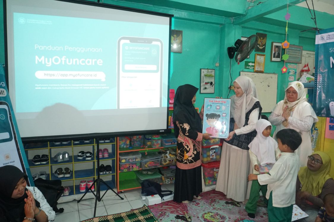 Cegah Gangguan Oromotor Anak, Tim UGM Kenalkan Aplikasi MyOFunCAre