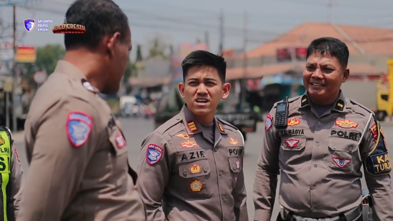Cegah Kecelakaan dan Kepadatan, Satlantas Gresik Sisir Titik Rawan di Jalur Pantura