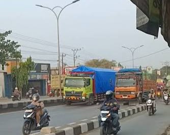 Cegah Kecelakaan, Satlantas Polres Kendal Batasi Operasional Kendaraan Angkutan di Jam Sibuk