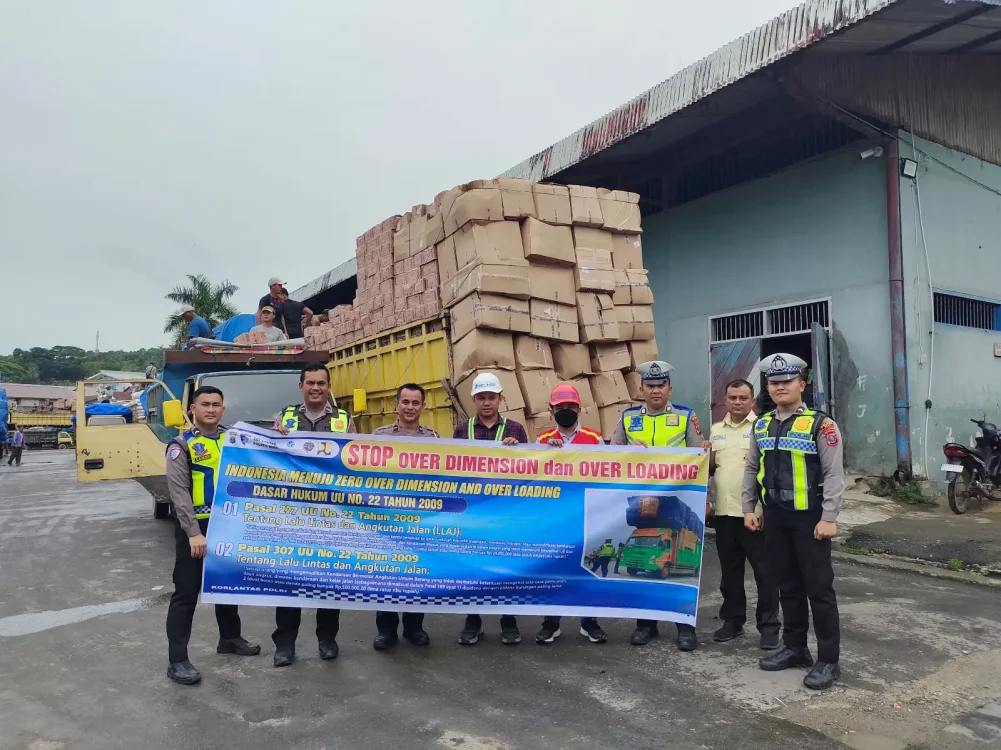 Cegah Kecelakaan, Satlantas Polres Nias Gencarkan Penertiban Kendaraan ODOL