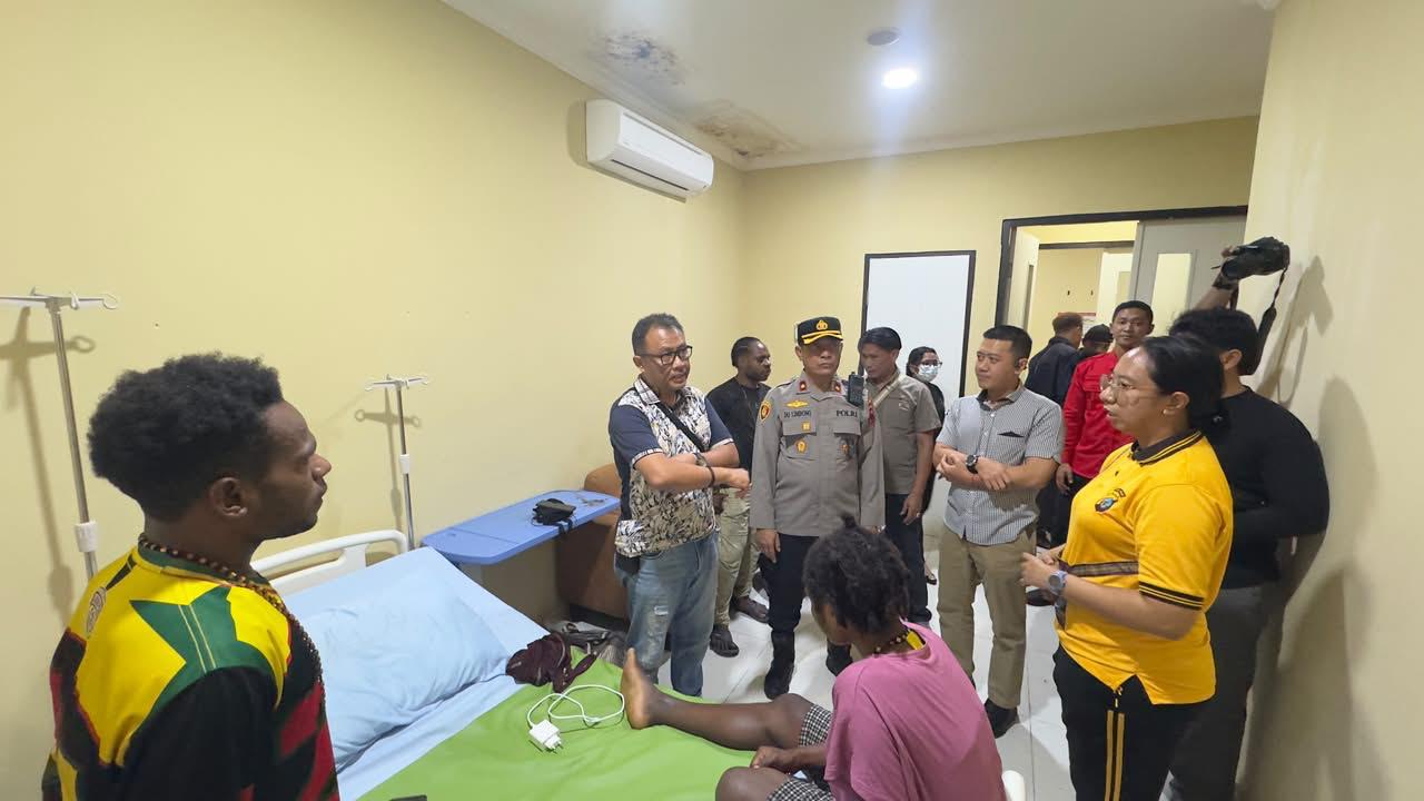Demerina Korban Penculikan Dan Penyanderaan Di Jila Dikembalikan Kepada Keluarga, Satgas Damai Cartenz Pastikan Kondisinya Stabil