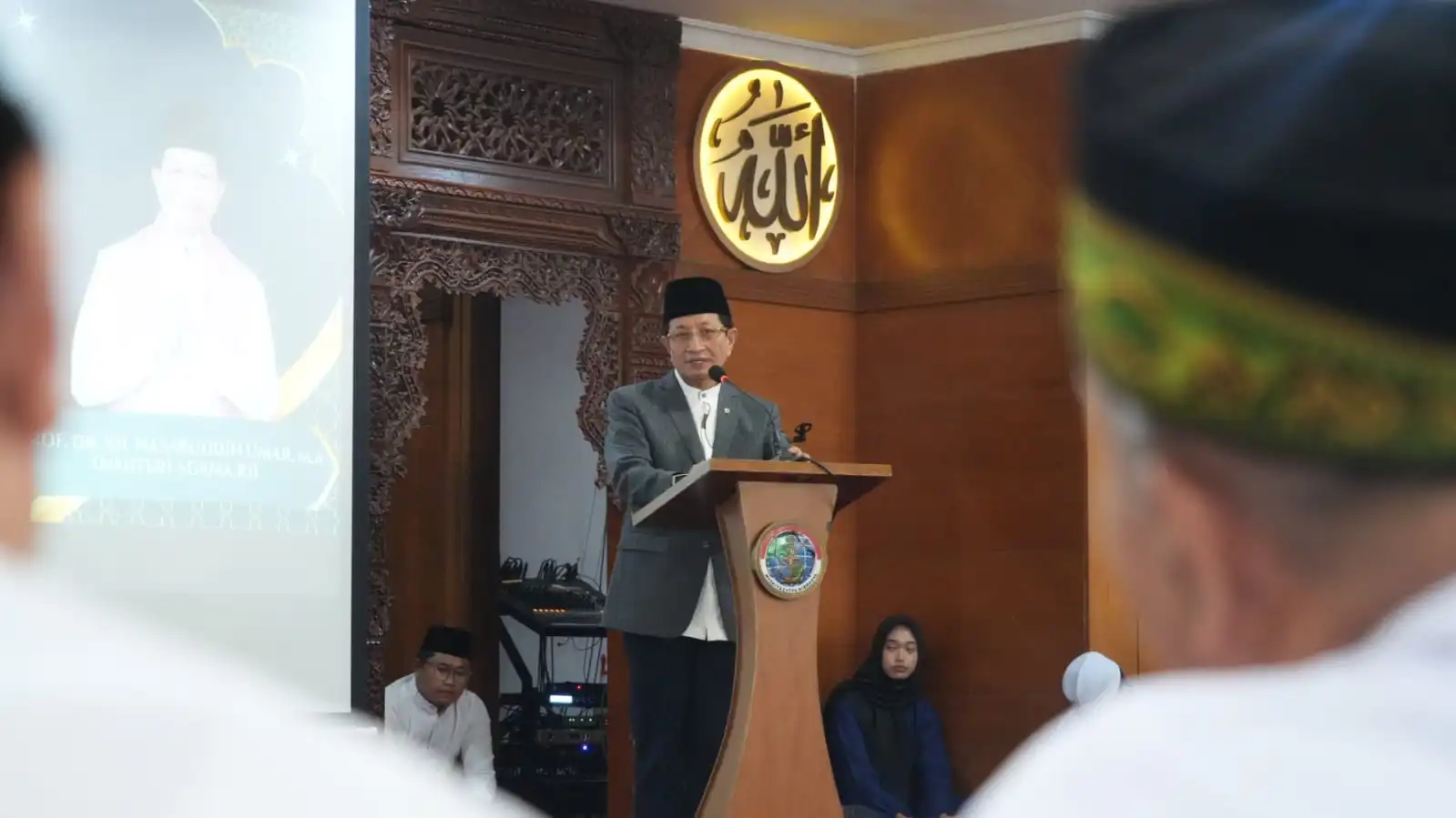 Di Masjid Badan Intelijen Strategis, Menag Kisahkan Nabi sebagai Pemimpin dan Manajer Terbaik