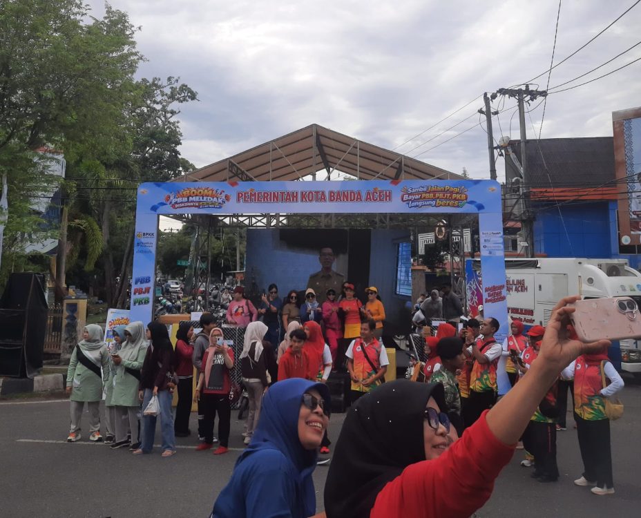 : program "Boom PBB-P2 Meledak Diskonnya" di Car Free Day (CFD) di Jalan Tgk. Mohd. Daud Bereueh, Minggu (27/9/2026).