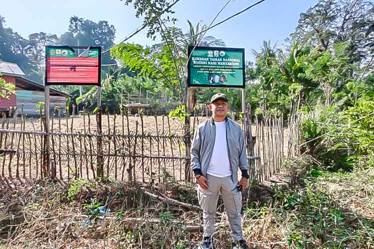 : Kepala Dinas Pariwisata, Ekonomi Kreatif, Pemuda dan Olahraga (Disparekrafpora) Provinsi Gorontalo, Sultan Kalupe. (foto Anna)