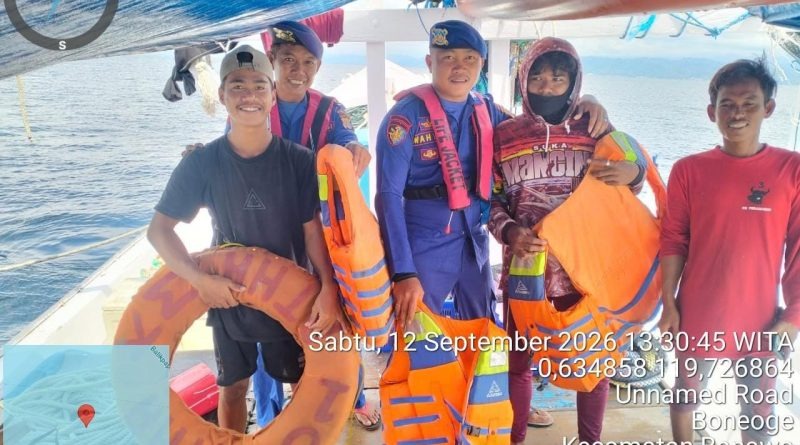 Ditpolairud Polda Sulteng Tingkatkan Pengawasan Jalur Pelayaran, Pastikan Keselamatan Kapal di Perairan Donggala