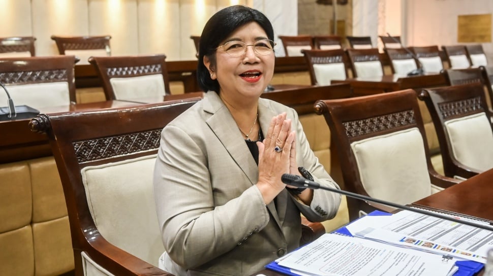 : Gubernur Bank Indonesia (BI) Destry Damayanti. (ANTARA FOTO/Rivan Awal Lingga/nz)