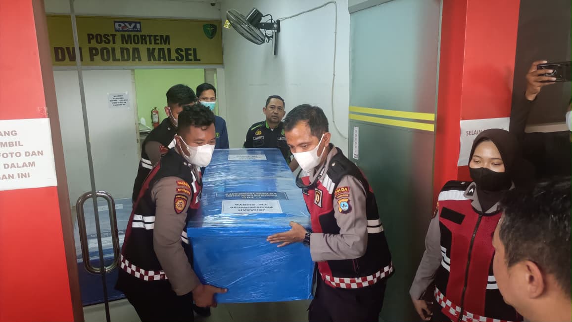 DVI Polri Berhasil Identifikasi 9 Korban KM Virgo Transport 8 , Seluruhnya Telah Diserahkan Kepada Keluarga