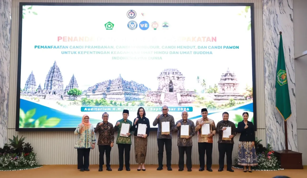 Empat Candi Indonesia Bisa Dimanfaatkan Layanan Ibadah Umat Hindu dan Buddha Dunia