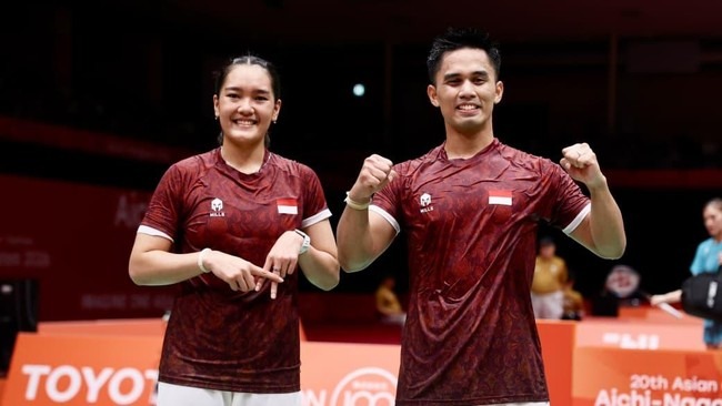 Ganda Campuran Indonesia Amri/Nita Melaju Final usai Kalahkan China