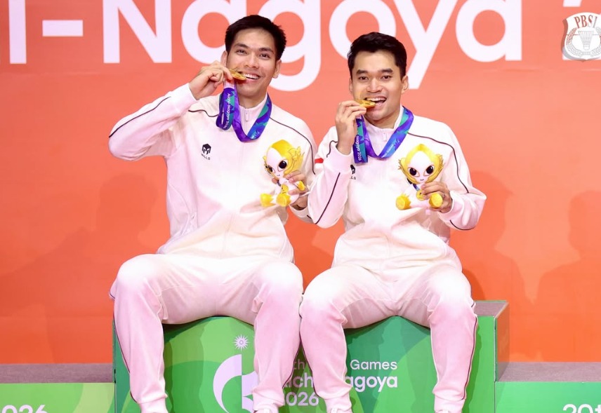 Ganda Putra Leo/Daniel Tambah Emas Indonesia di Asian Games 2026