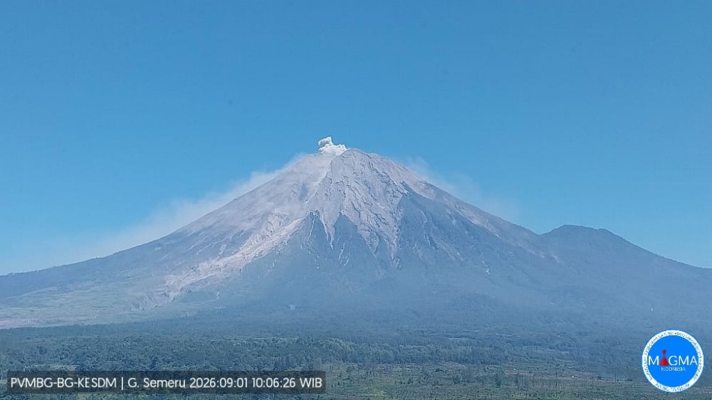 : PVMBG (Istimewa)