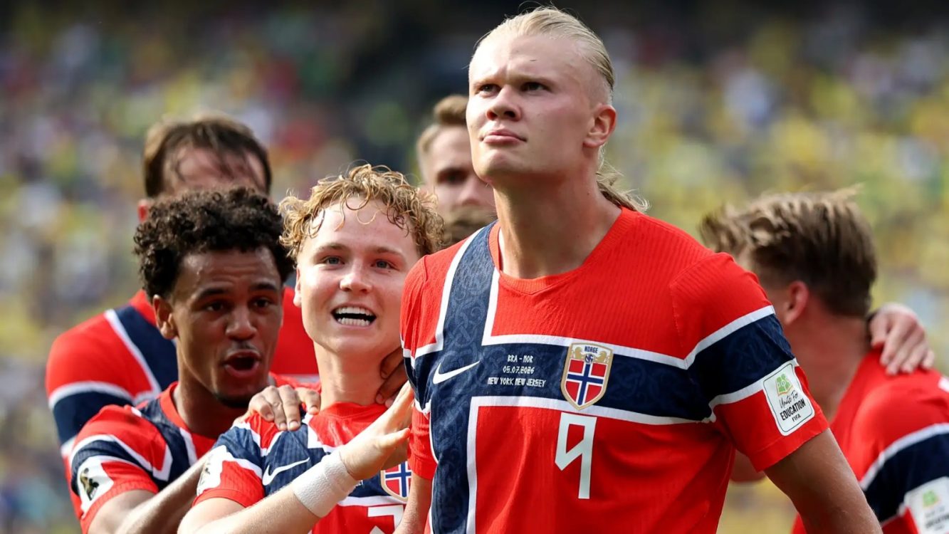Haaland Bawa Norwegia Menang Dramatis 3-2 lawan Denmark