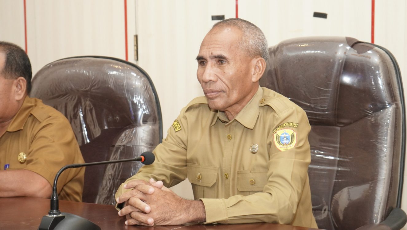 : Asisten Sekda Tidore Bidang Perekonomian dan Pembangunan Taher Husain, mengikuti Rapat Koordinasi Pengendalian Inflasi 2026, Senin (21/9/2026)/ MC Tidore.