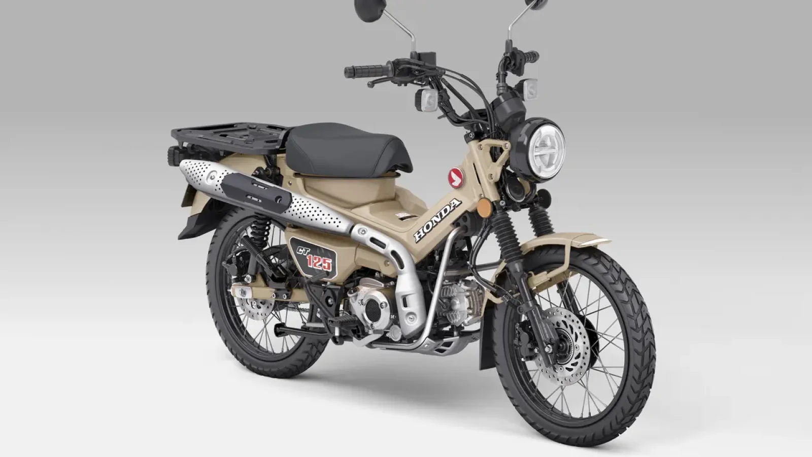 Honda CT125 Punya Warna Baru Matte Fresco Brown, Karakter Trekking Makin Kuat