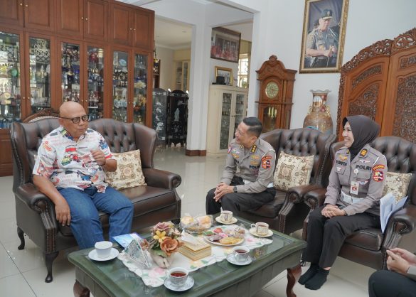 HUT ke-71 Lalu Lintas, Korlantas Polri Sambangi Irjen Pol Pudji Hartanto