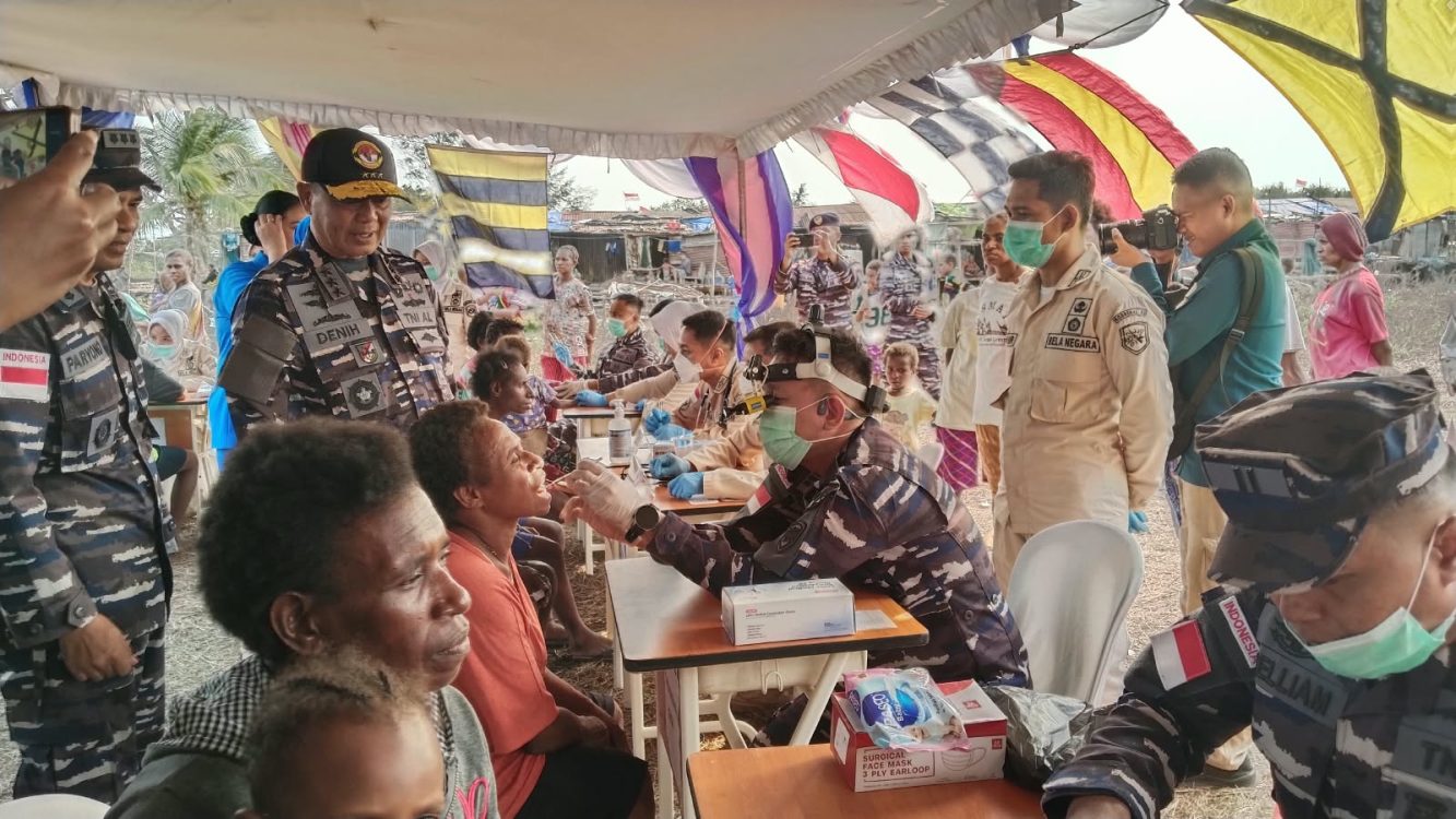 : Kodaeral XI memberikan penyuluhan kesehatan, pengobatan umum, hingga pelayanan pengobatan gigi secara gratis, Rabu (2/9/2026), Foto: Get/McMrk