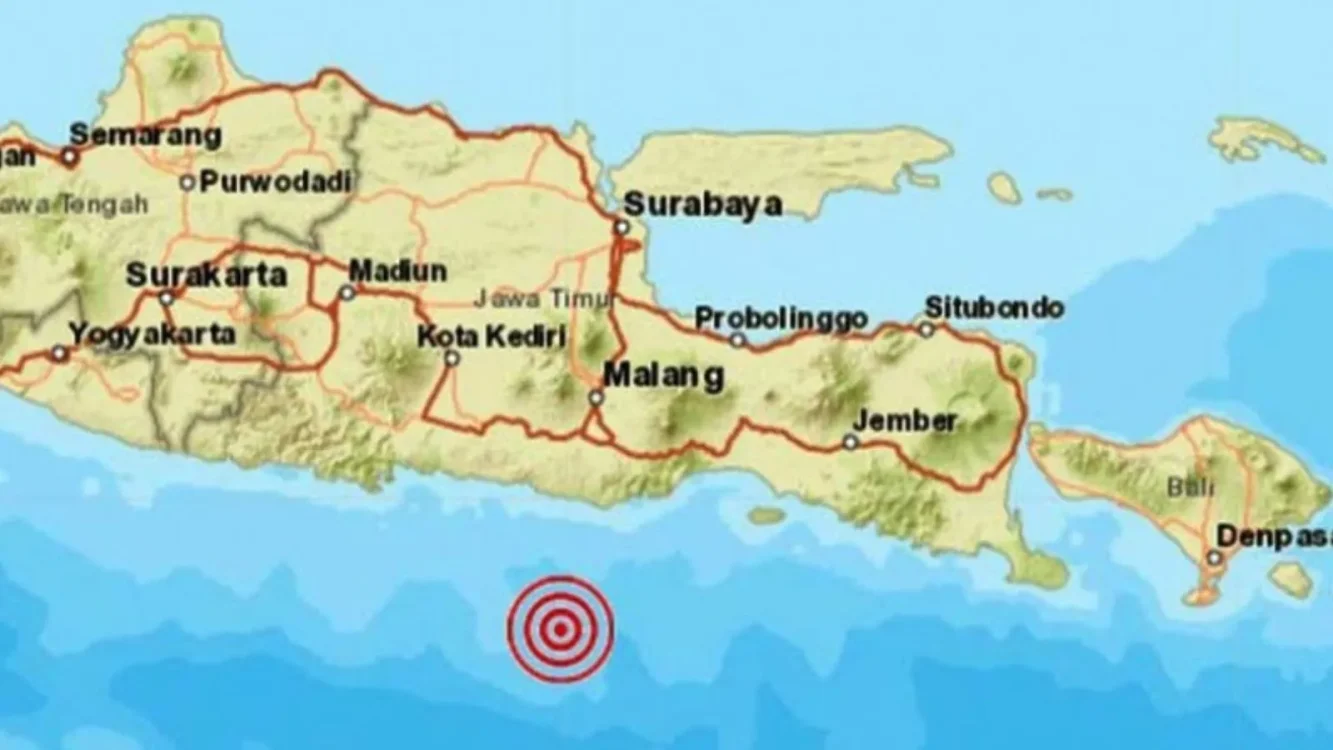 Gempa Malang Hari Ini Guncang Selatan Jawa Timur
