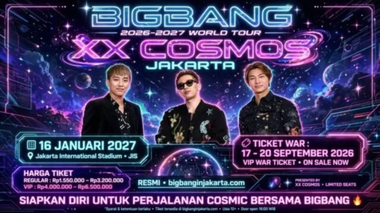 Konser BIGBANG Jakarta 2027 Jadi Penantian Panjang VIP Indonesia Setelah Hampir 12 Tahun