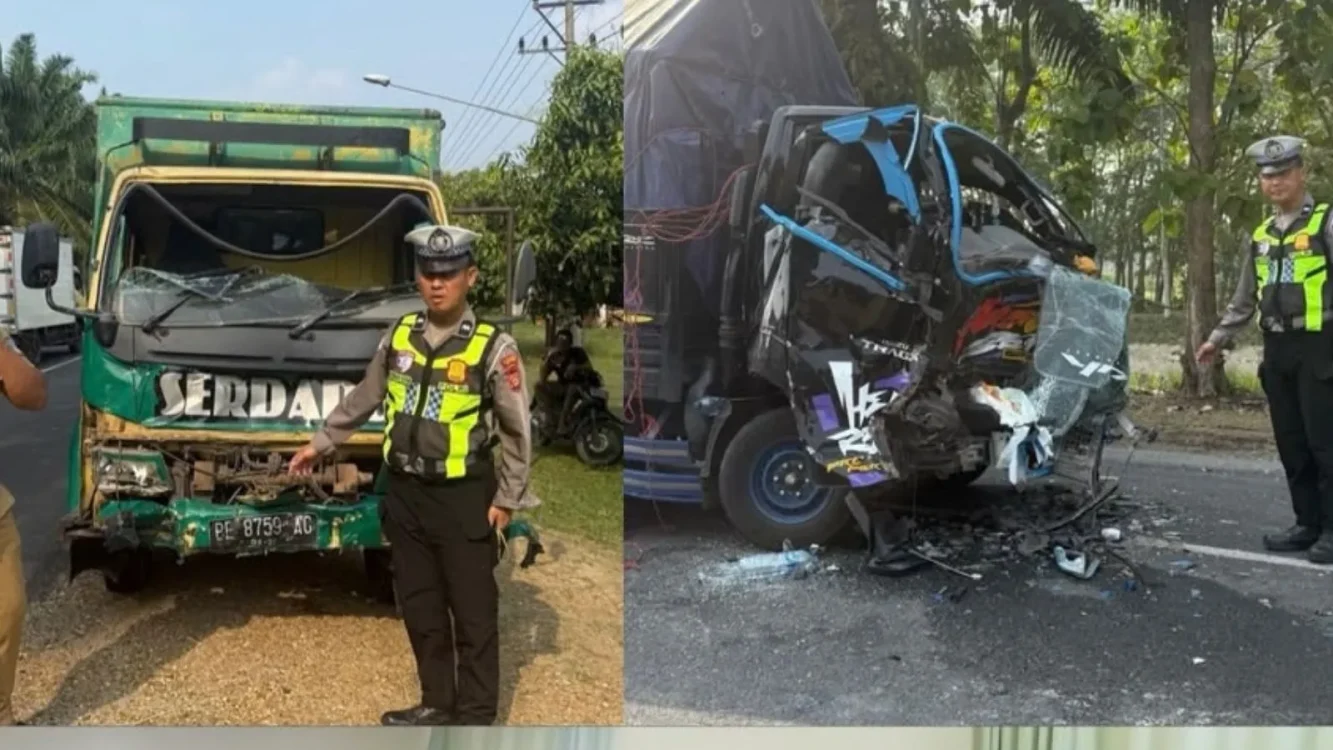 Polisi Ungkap Kronologi Traga Tabrak Truk di BK 1 OKU Timur, Kerugian 50 Juta